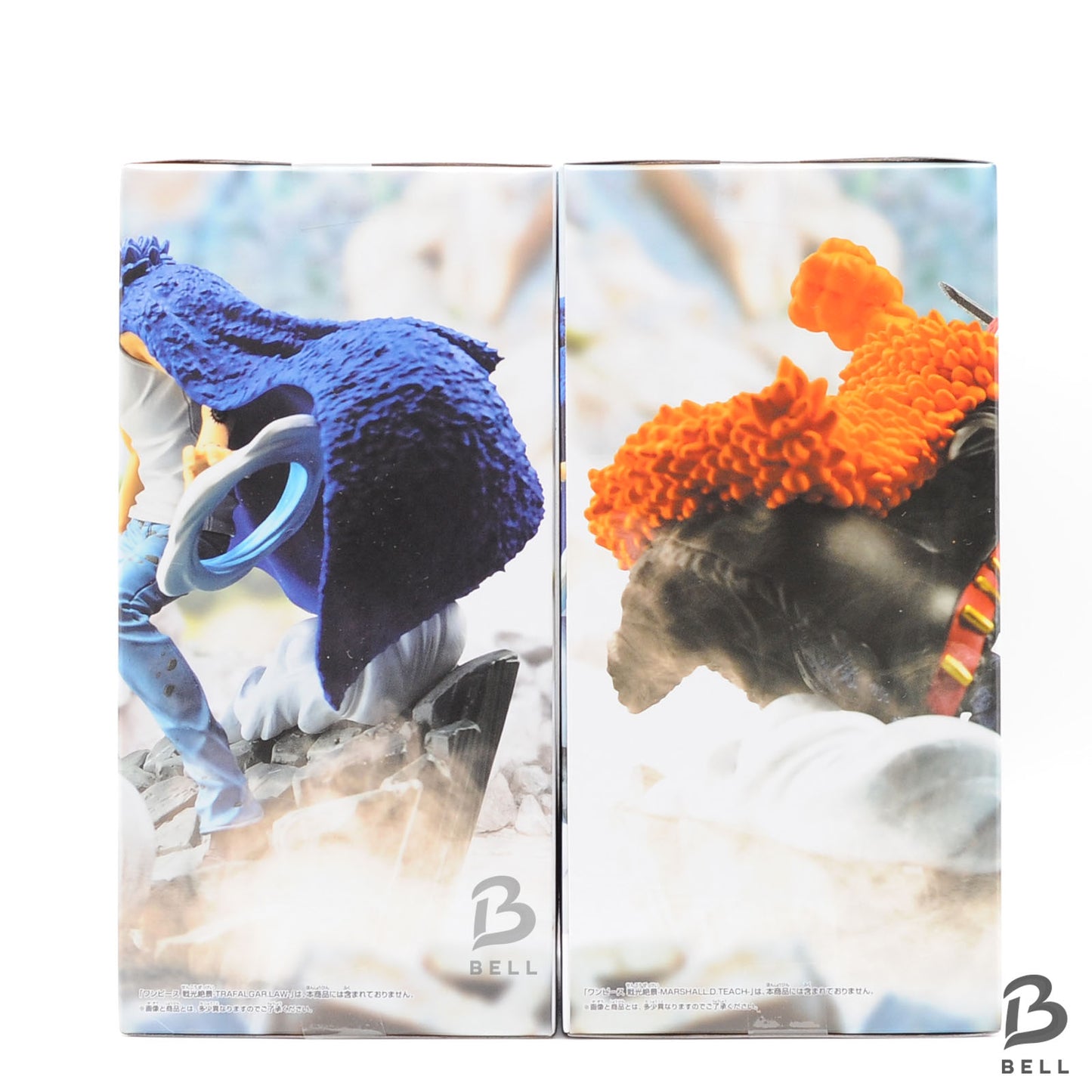 BANPRESTO One Piece Senkou Zekkei Figure TRAFALGAR.LAW VS MARSHALL.D.TEACH Set 2