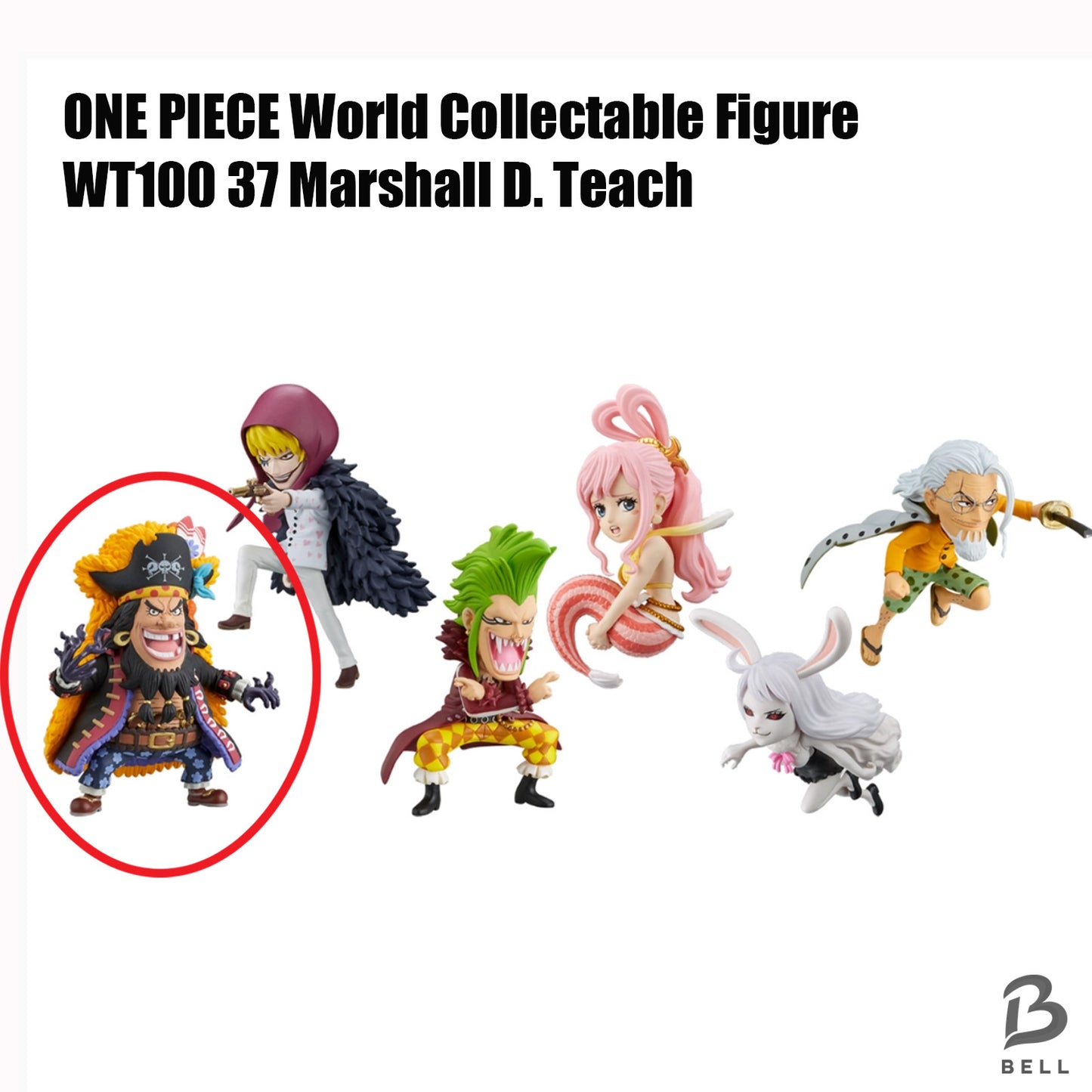 ONE PIECE World Collectable Figure WT100 37 Marshall D. Teach Japan WCF Anime
