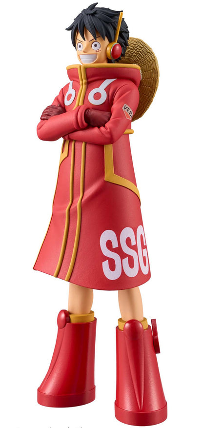 First edition One Piece Monkey D LUFFY DXF The Grandline Series Egg Head Figure