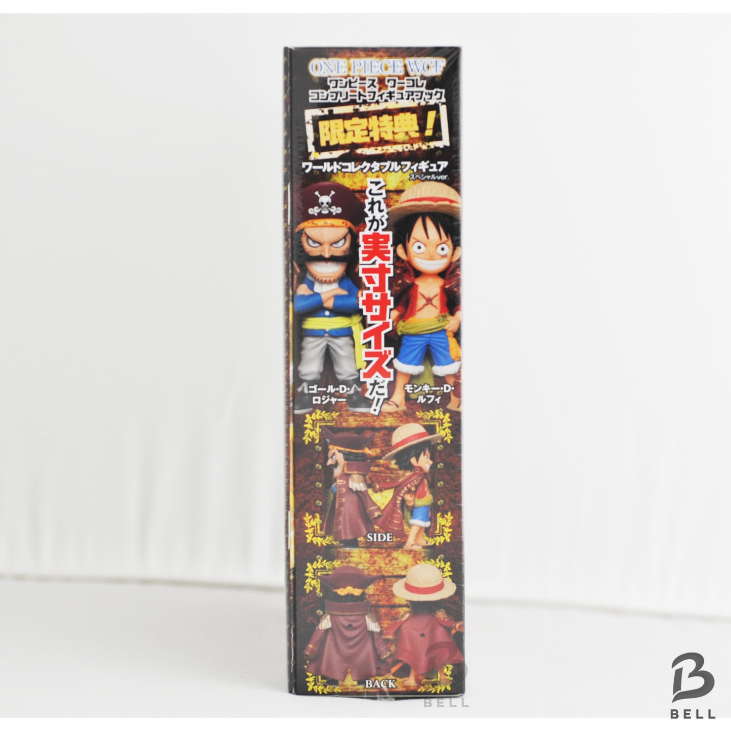 One Piece World Collectable Figure Monkey D Luffy Gol D. Roger Book WCF Japan