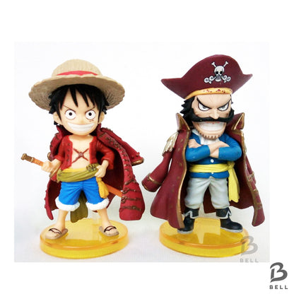 One Piece World Collectable Figure Monkey D Luffy Gol D. Roger Book WCF Japan