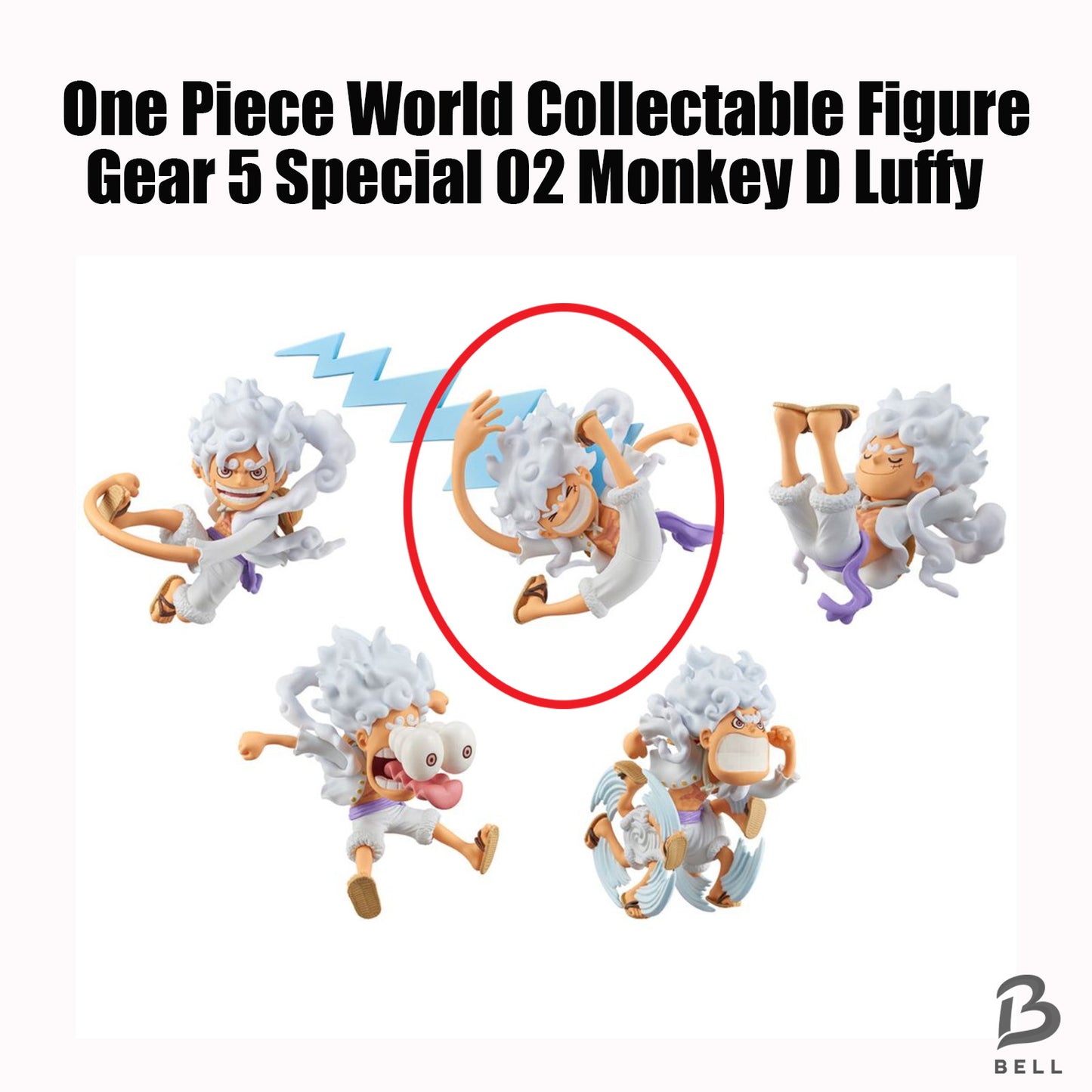 ONE PIECE World Collectable Figure Gear 5 Special 02 Monkey D Luffy WCF Japan