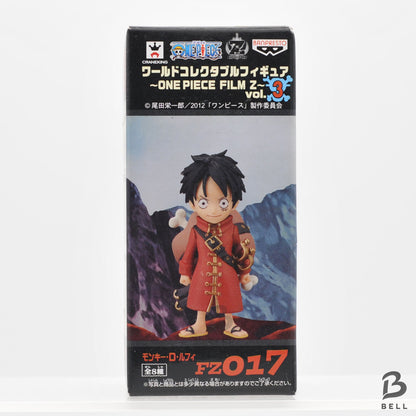 ONE PIECE World Collectable Figure Vol 3 FZ 017 Monkey D Luffy Japan WCF New Toy