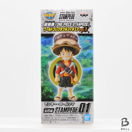 ONE PIECE World Collectable Figure Vol 1  Monkey D Luffy Stampade 01 Japan WCF