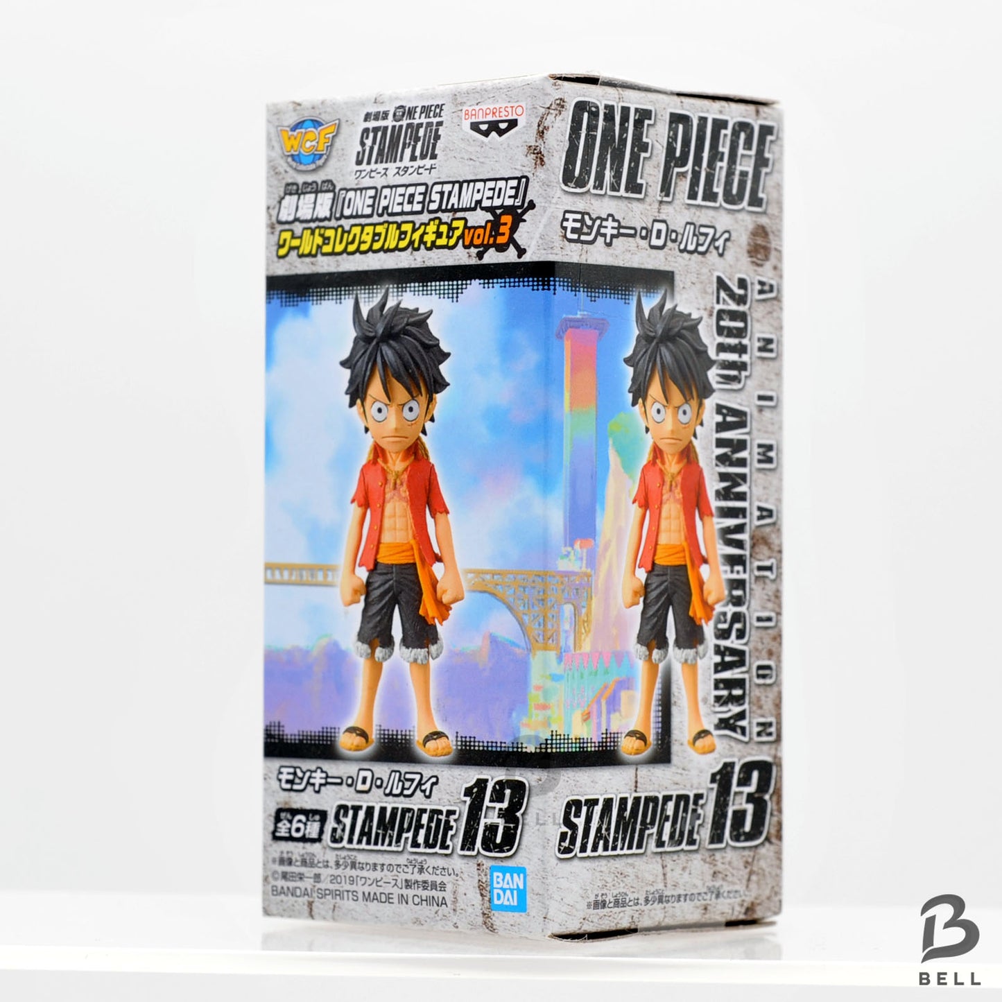 ONE PIECE World Collectable Figure Vol 3 Monkey D Luffy Stampede 13 Japan WCF
