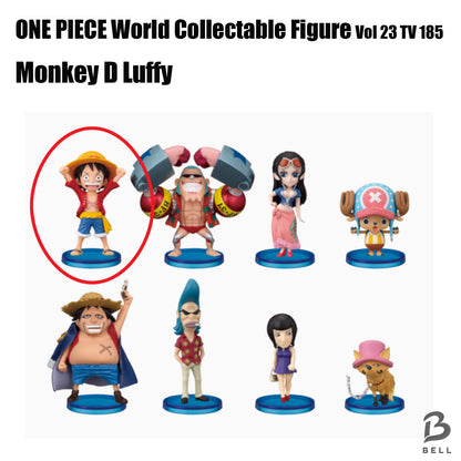 ONE PIECE Monkey D Luffy World Collectable Figure Vol 23 TV 185 Japan anime WCF