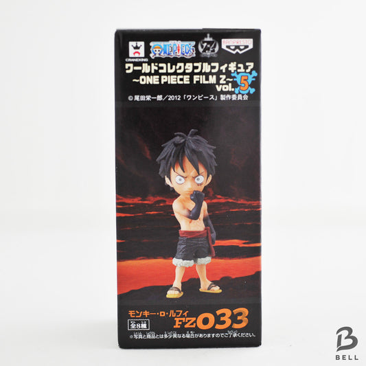ONE PIECE World Collectable Figure FILM Z Vol5 FZ 033 Monkey D Luffy Japan WCF