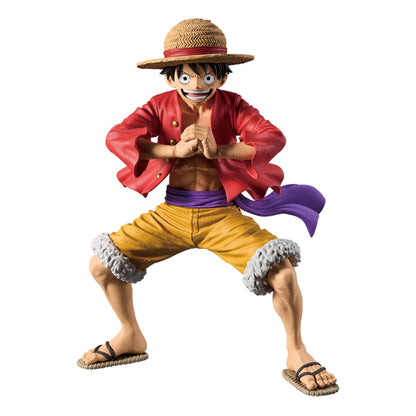 One Piece Grandista Luffy Boa Hancock Figure Set 2pcs Banpresto Authentic Japan