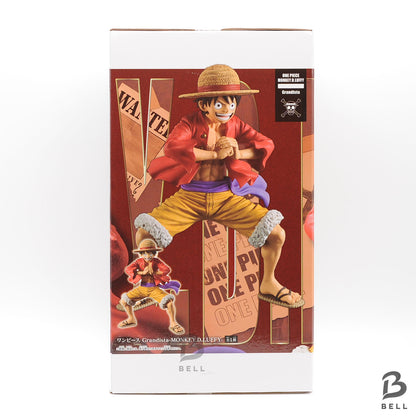 One Piece Figure Grandista Monkey D Luffy Banpresto Japan Anime New Sealed