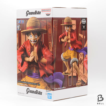 One Piece Figure Grandista Monkey D Luffy Banpresto Japan Anime New Sealed