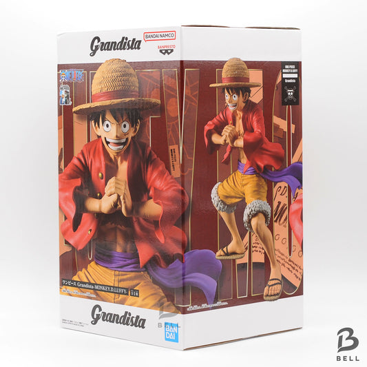 One Piece Figure Grandista Monkey D Luffy Banpresto Japan Anime New Sealed