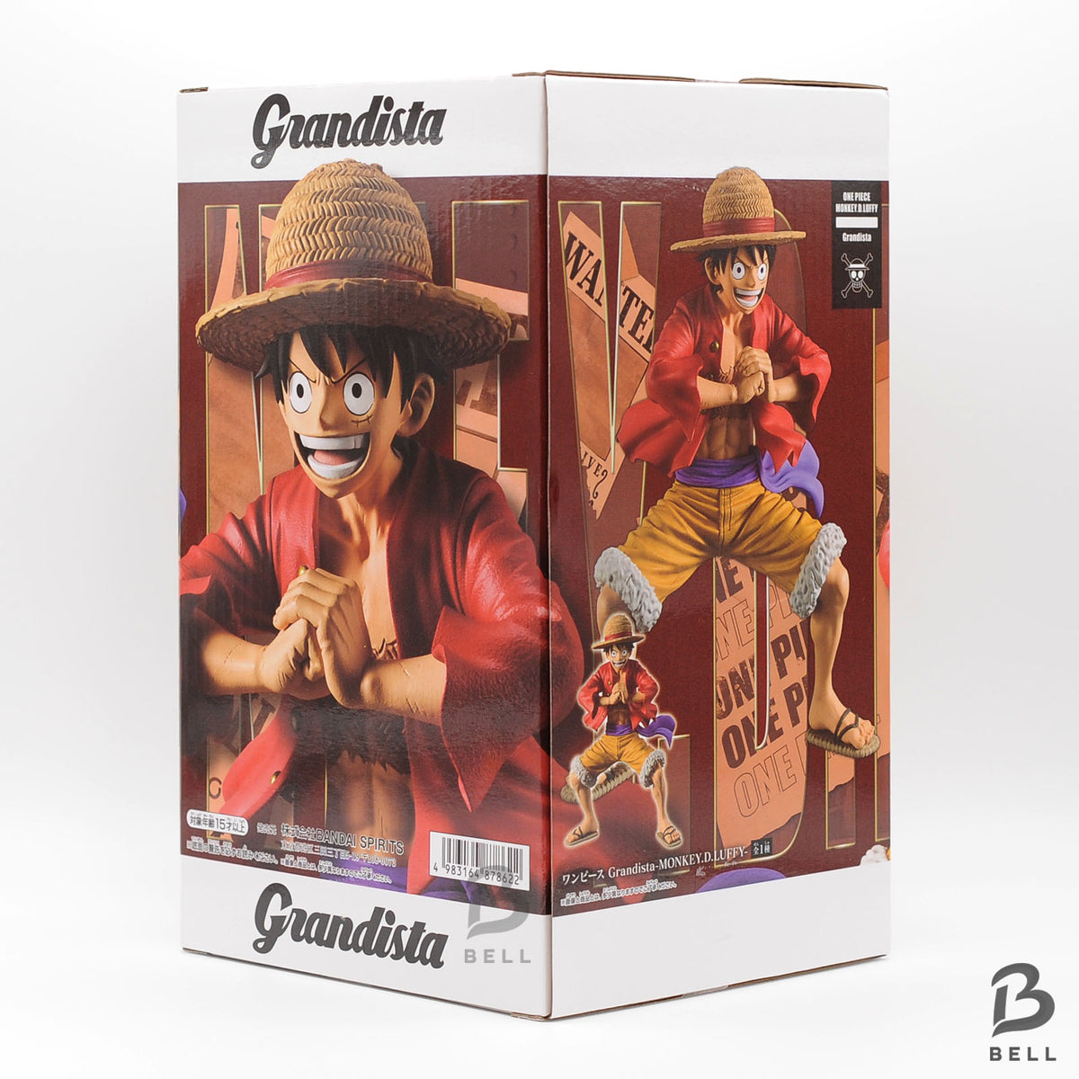 One Piece Grandista Luffy Boa Hancock Figure Set 2pcs Banpresto Authentic Japan