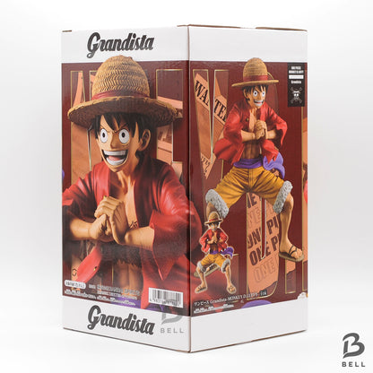 One Piece Grandista Luffy Boa Hancock Figure Set 2pcs Banpresto Authentic Japan