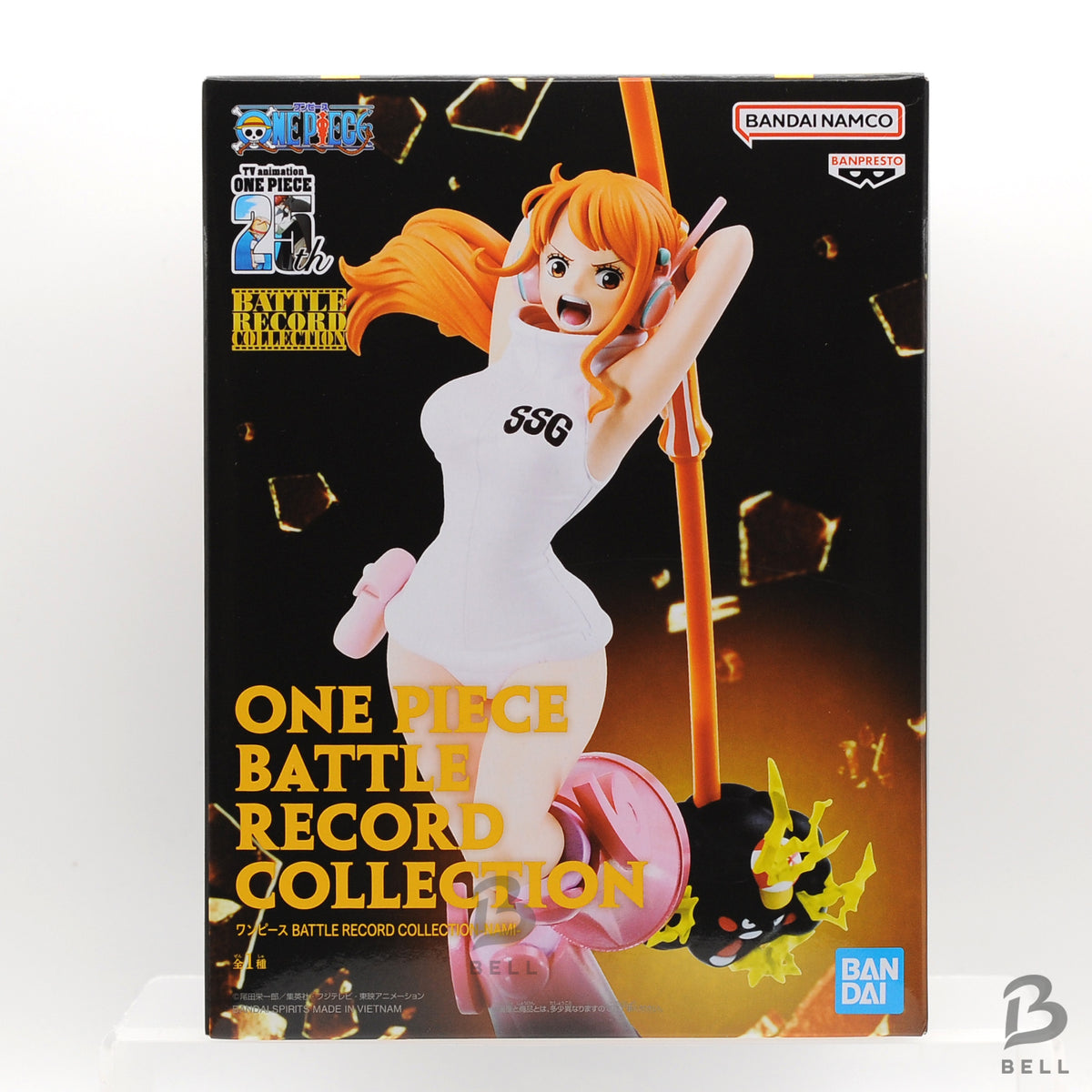 ONE PIECE Luffy Shanks Nami Figure Set Battle Record Collection banpresto Japan