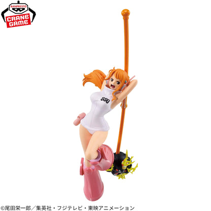 ONE PIECE Luffy Shanks Nami Figure Set Battle Record Collection banpresto Japan
