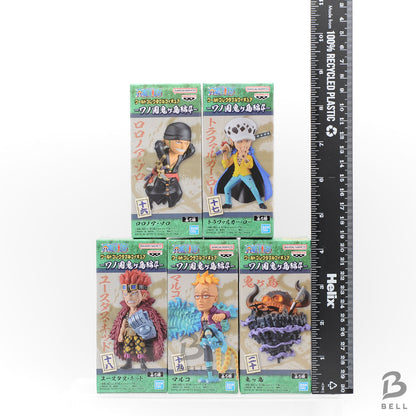 ONE PIECE World Collectable Figure Wanokuni Onigashima Vol.4 Set of 5 WCF new
