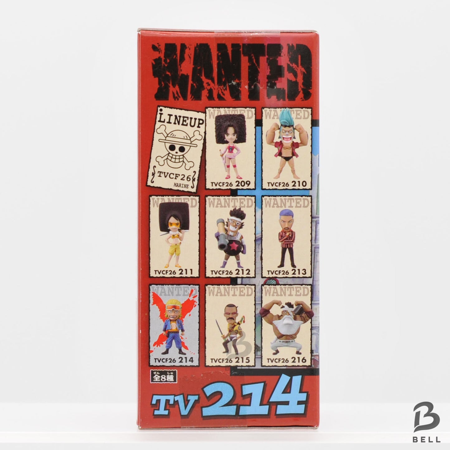 ONE PIECE World Collectable Figure Vol 26 TV 214 Paulie Japan WCF Banpresto New