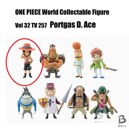 ONE PIECE World Collectable Figure Vol 32 TV 257 Portgas D. Ace Japan WCF New