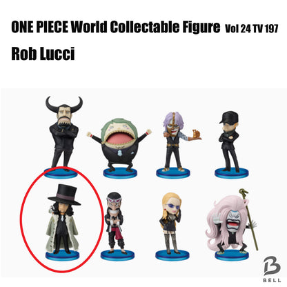 ONE PIECE World Collectable Figure Vol 24 TV 197 Rob Lucci Japan WCF Banpresto