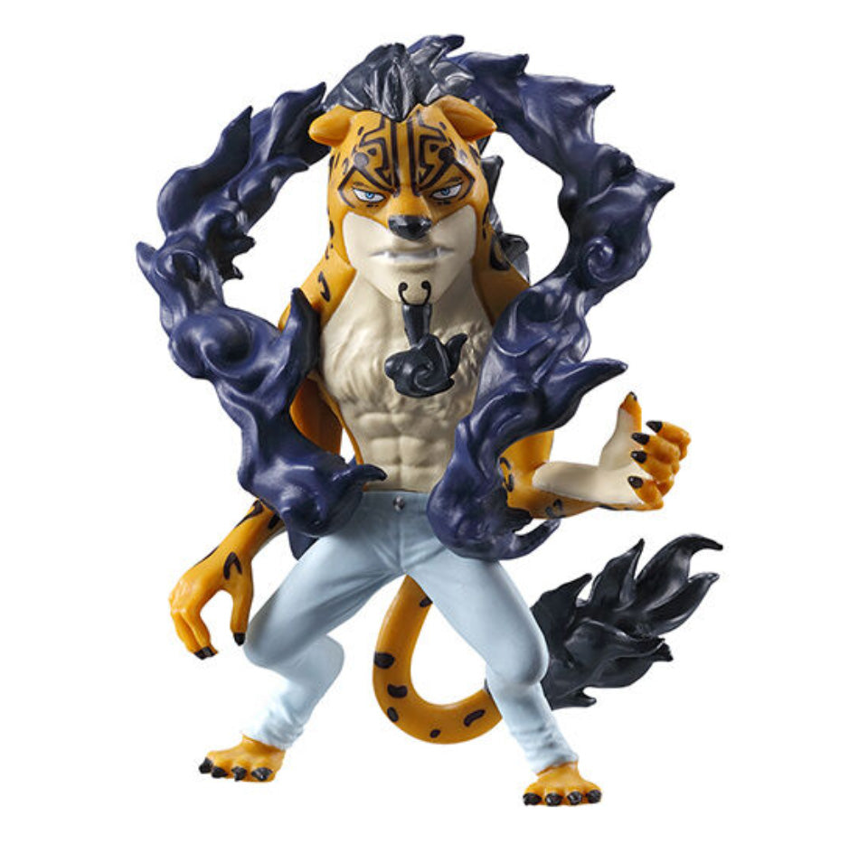 ONE PIECE ONEPI NO MI Rob Lucci collectible Figure Gacha Gashapon Japan Bandai