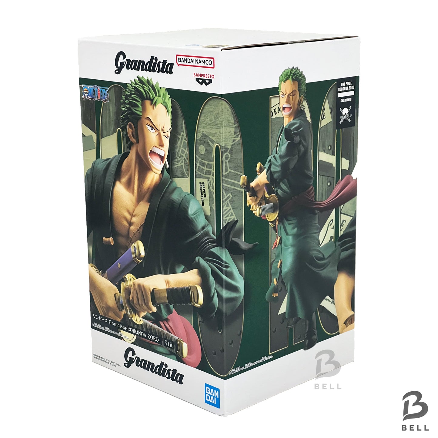 Banpresto One Piece Grandista Nero Roronoa Zoro Figure Japan Anime New