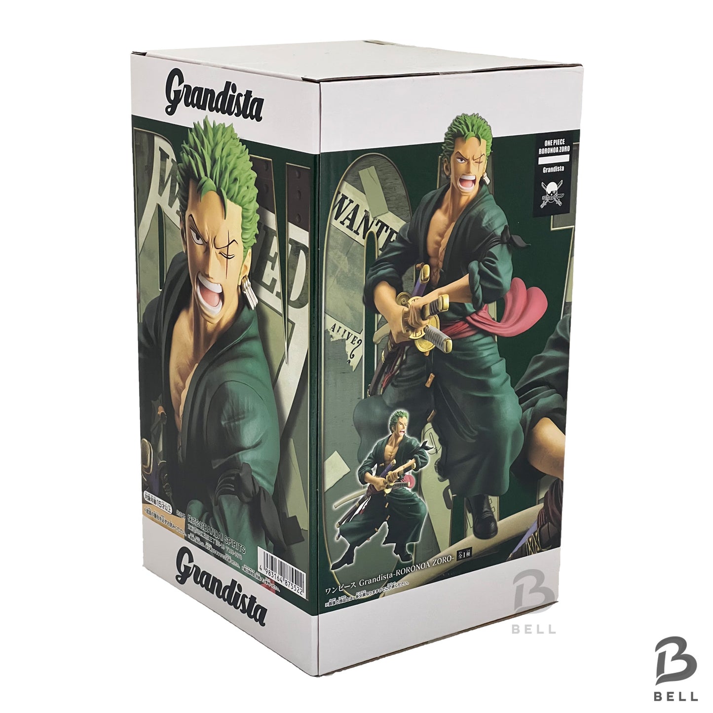 Banpresto One Piece Grandista Nero Roronoa Zoro Figure Japan Anime New