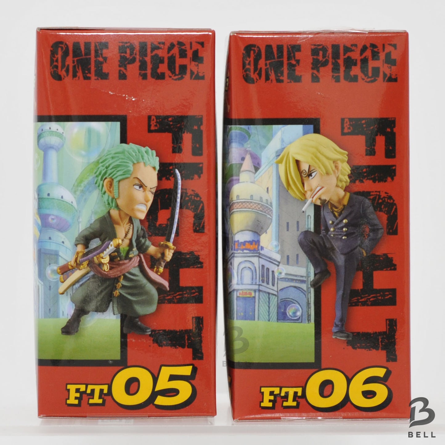 ONE PIECE World Collectable Figure Roronoa Zoro Sanji FT05 06 WCF Japan New