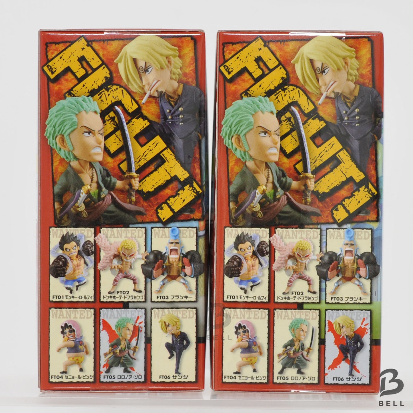 ONE PIECE World Collectable Figure Roronoa Zoro Sanji FT05 06 WCF Japan New