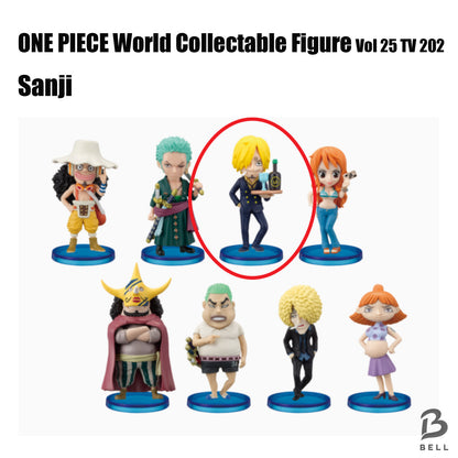ONE PIECE Sanji World Collectable Figure Vol 25 TV 202 Japan anime WCF New toy