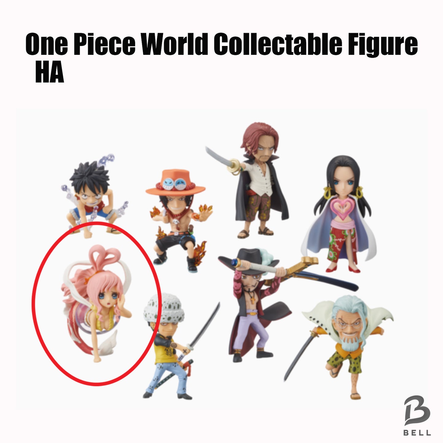 ONE PIECE WCF Shirahoshi World Collectable Figure HA 005 Japan Banpresto New