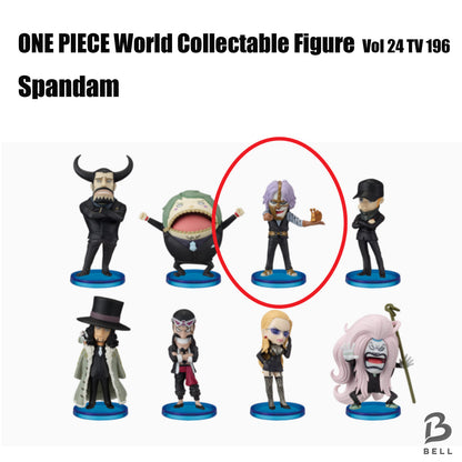 ONE PIECE World Collectable Figure Vol 24 TV 196 Spandam Japan WCF
