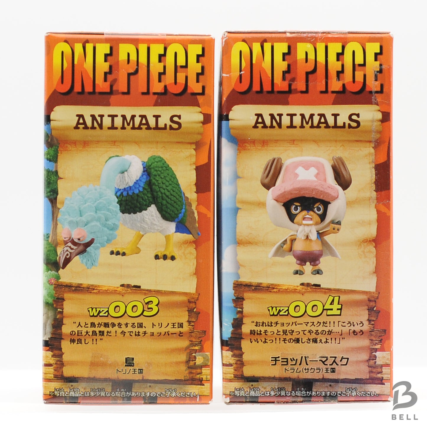 ONE PIECE World Collectable Figure Zoo vol.1 TONY TONY CHOPPER WZ004 & 003 WCF