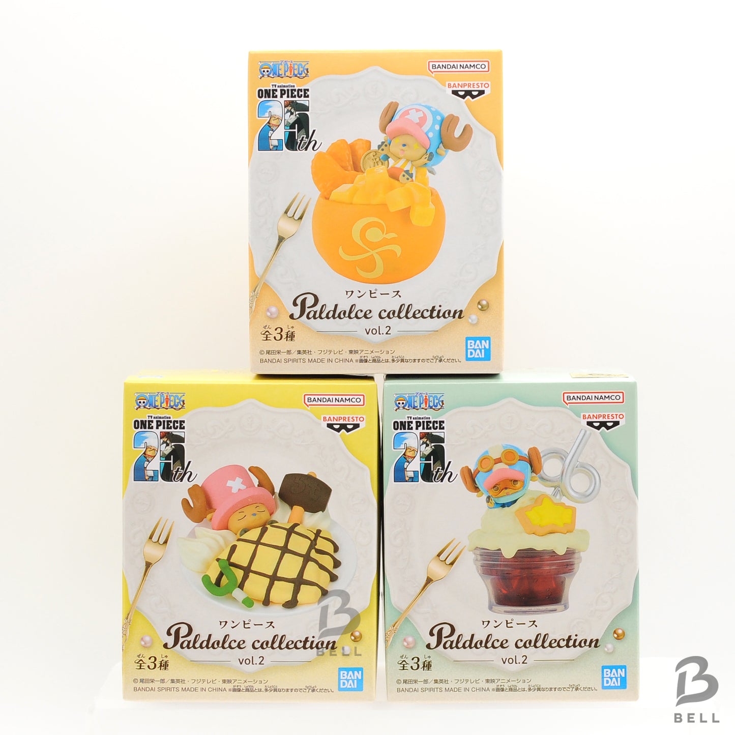 One Piece Paldolce Collection Tony Tony Chopper Figure 6cm 3sets New Japan Anime