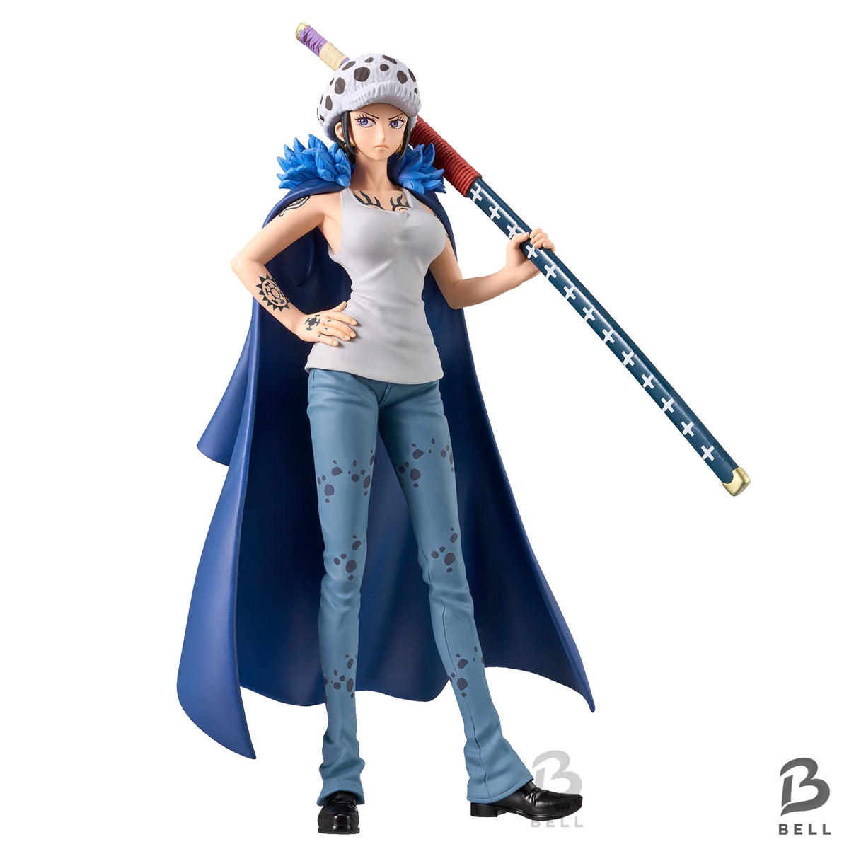 ONE PIECE Female Character Figure Set Hancock Law Change Ver Banpresto Japan new