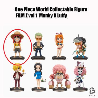 ONE PIECE World Collectable Figure FILM Z Vol 1 Monky D Luffy WCF Authentic