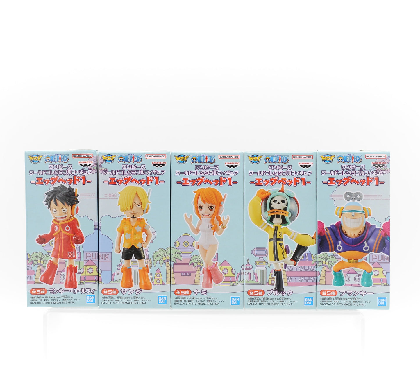 ONE PIECE Figure lot WCF World Collectable Figure Complete Egg Head Banpresto