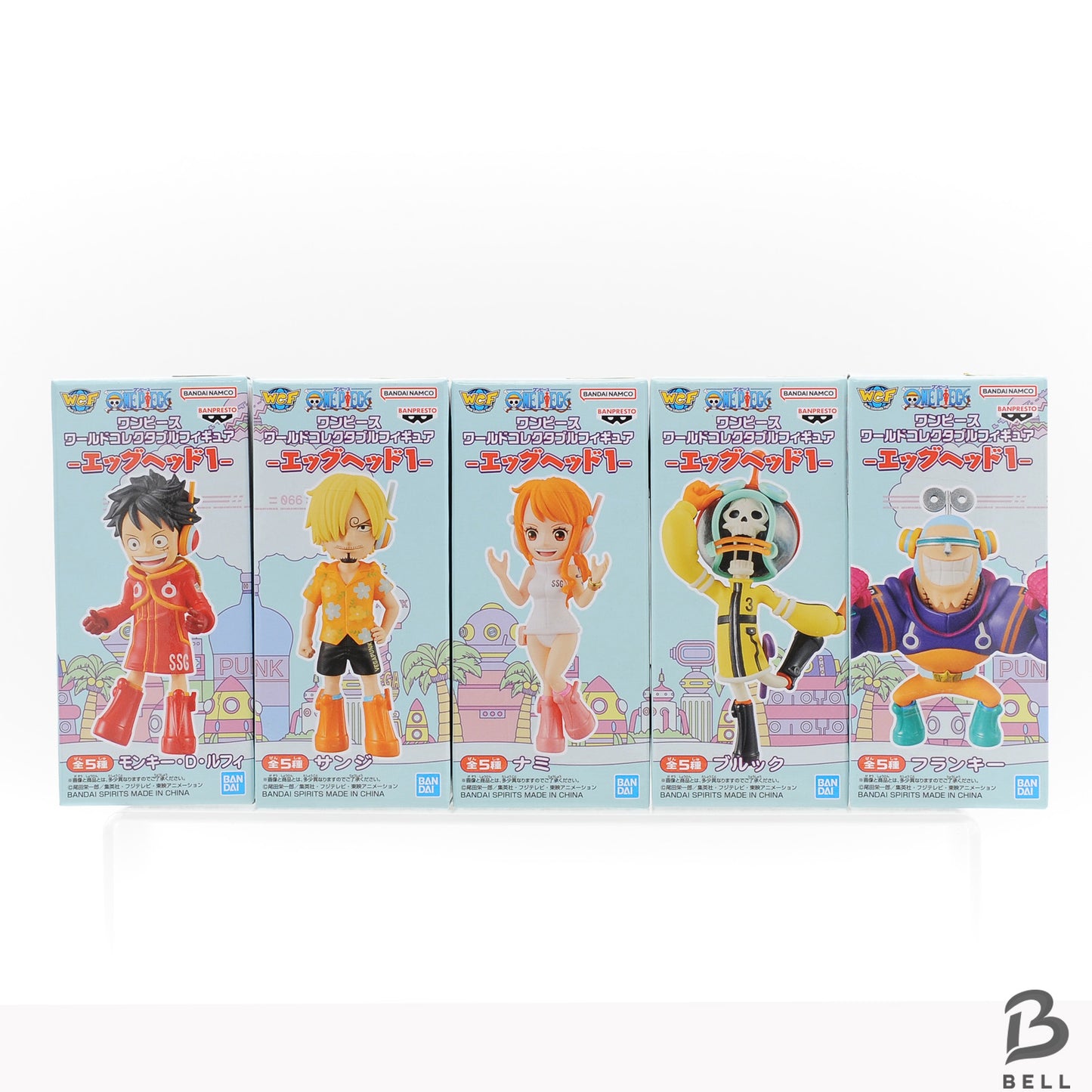 ONE PIECE Figure lot WCF World Collectable Figure Complete Egg Head Banpresto
