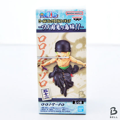 ONE PIECE World Collectable Figure Wanokuni 11 Roronoa Zoro 52 WCF Japan