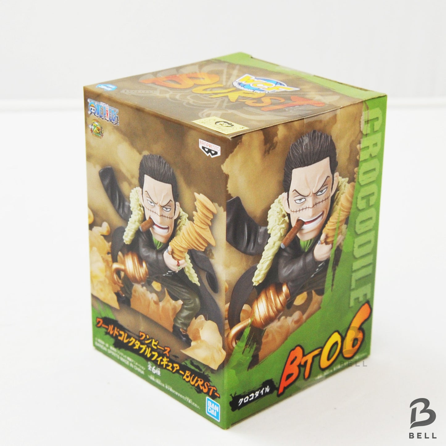 ONE PIECE WCF BURST Luffy Marco Shanks Crocodile 4 Figure Set Banpresto Japan New