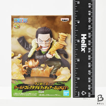 ONE PIECE WCF BURST Luffy Marco Shanks Crocodile 4 Figure Set Banpresto Japan New