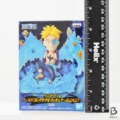 ONE PIECE WCF BURST Luffy Marco Shanks Crocodile 4 Figure Set Banpresto Japan New