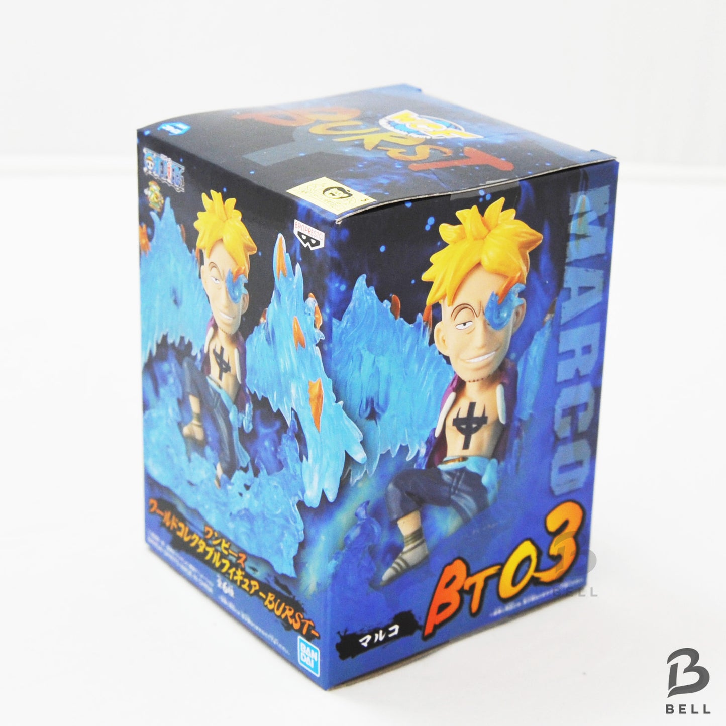 ONE PIECE WCF BURST Luffy Marco Shanks Crocodile 4 Figure Set Banpresto Japan New