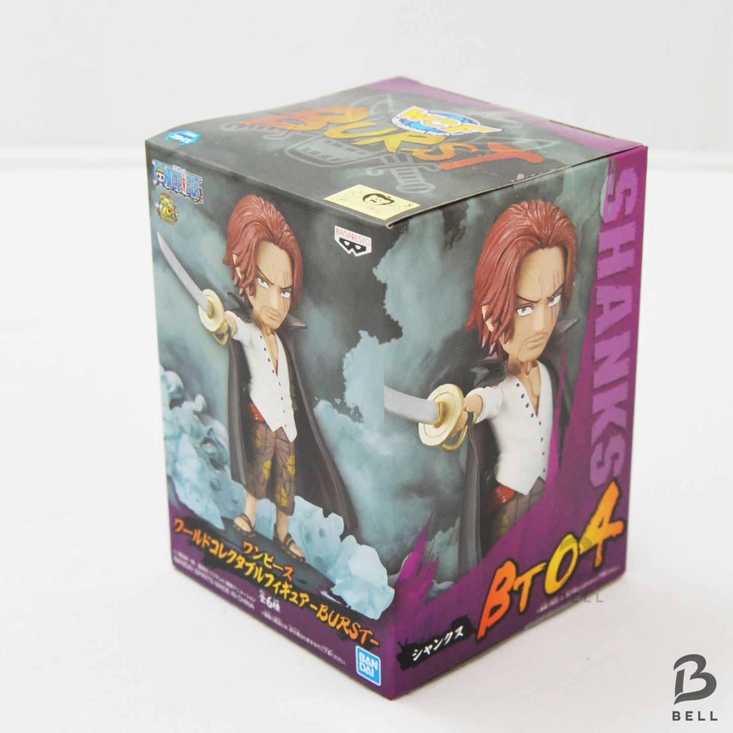 ONE PIECE WCF BURST Luffy Marco Shanks Crocodile 4 Figure Set Banpresto Japan New