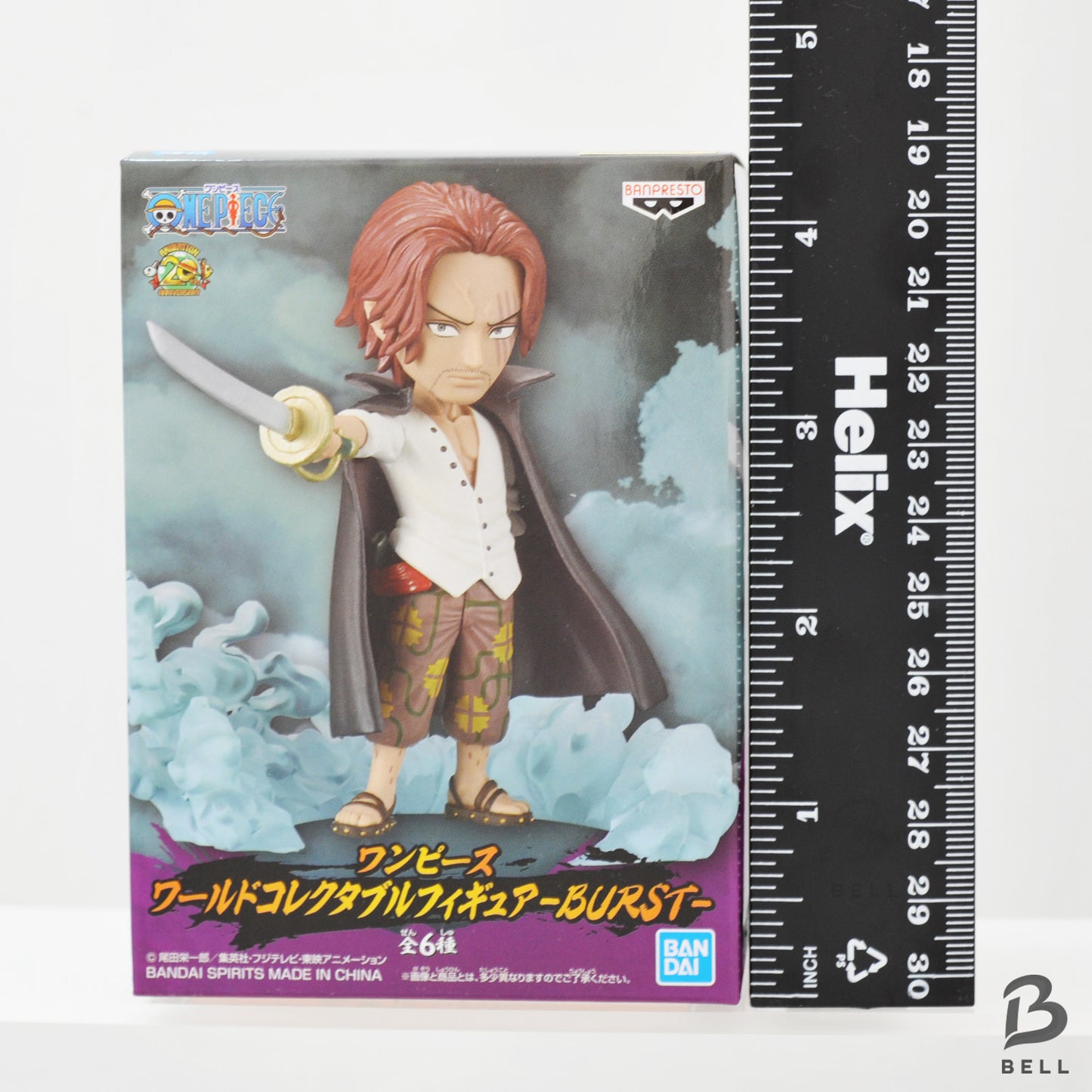 ONE PIECE WCF BURST Luffy Marco Shanks Crocodile 4 Figure Set Banpresto Japan New