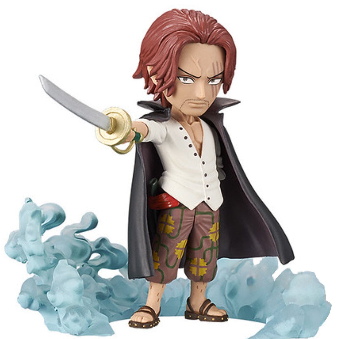 ONE PIECE WCF BURST Luffy Marco Shanks Crocodile 4 Figure Set Banpresto Japan New