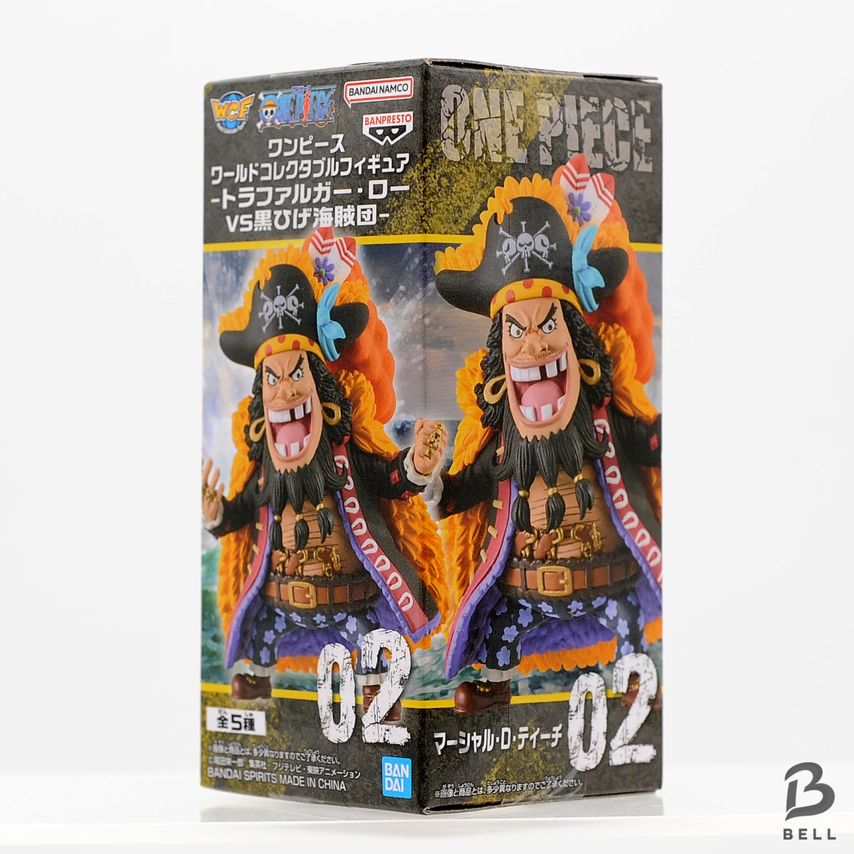 ONE PIECE WCF Trafalgar Law vs Blackbeard Figure Set Banpresto World Collectable