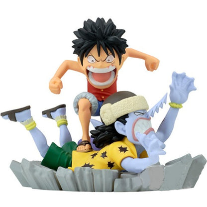 One Piece figure lot Log Stories Luffy Arlong Nami Usopp World Collectable New