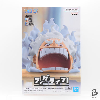 One Piece Figure Fig Life! Monkey D Luffy Gear 5 Anime figure Japan Set of 2 new