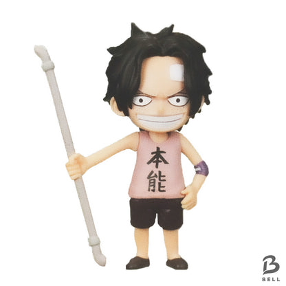 One Piece WCF Luffy Ace Childhood Brothers Figure Set TT02 TT05 Japan Anime new