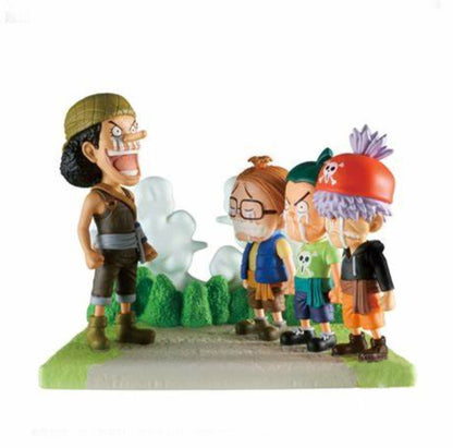 One Piece figure lot Log Stories Luffy Arlong Nami Usopp World Collectable New